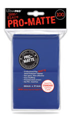 Ultra Pro Matte Sleeves Blue (100)